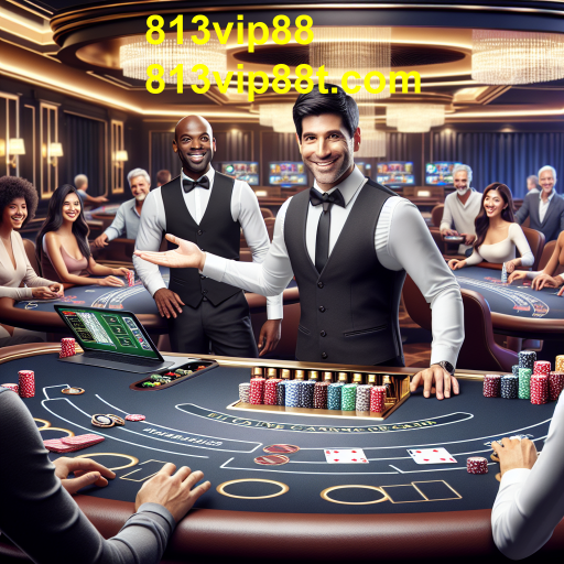 A Experiência do Cassino Ao Vivo no 813vip88